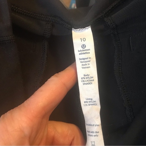 Women’s Lululemon Eazy Breezy Pant Black Size 10 - Picture 2 of 8